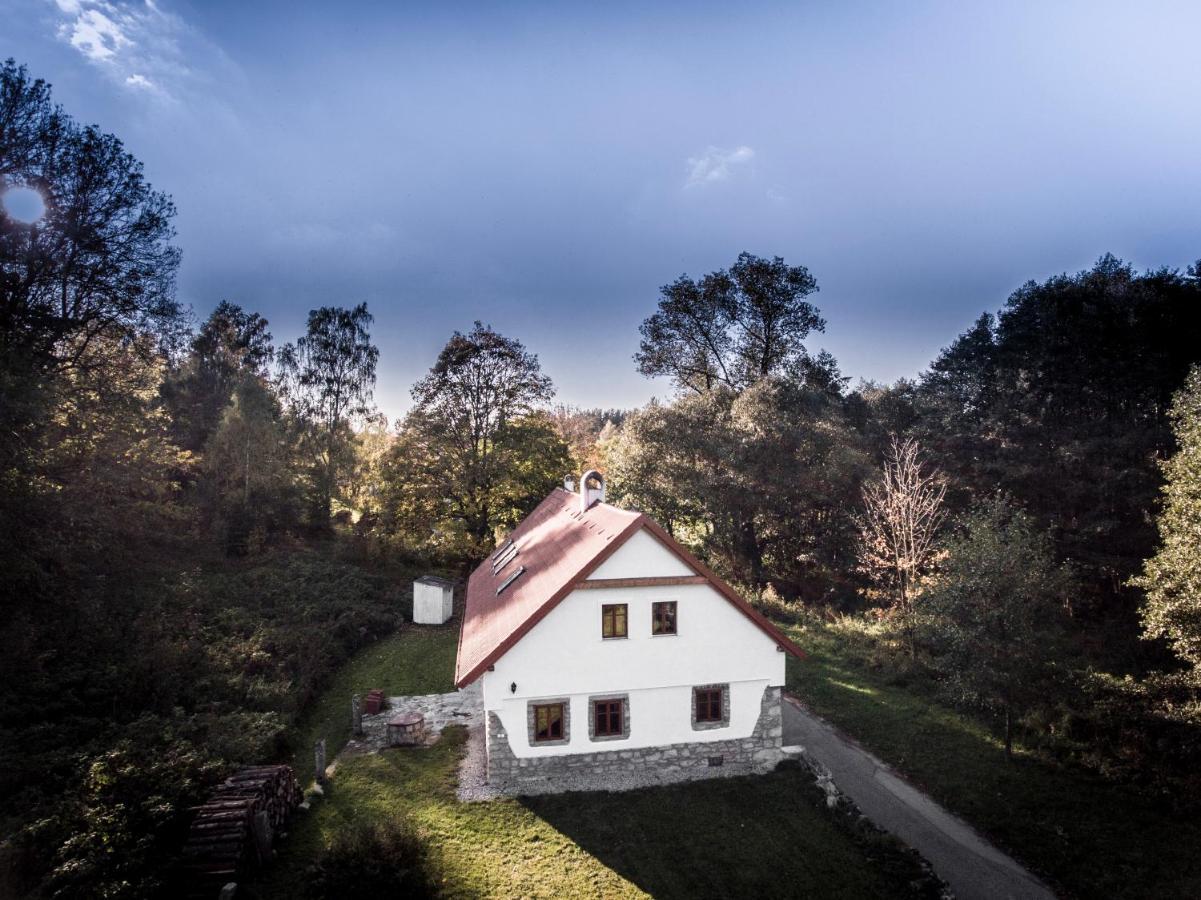 Chalupa Nový Vojířov čp. 27 Nová Bystřice Exteriér fotografie