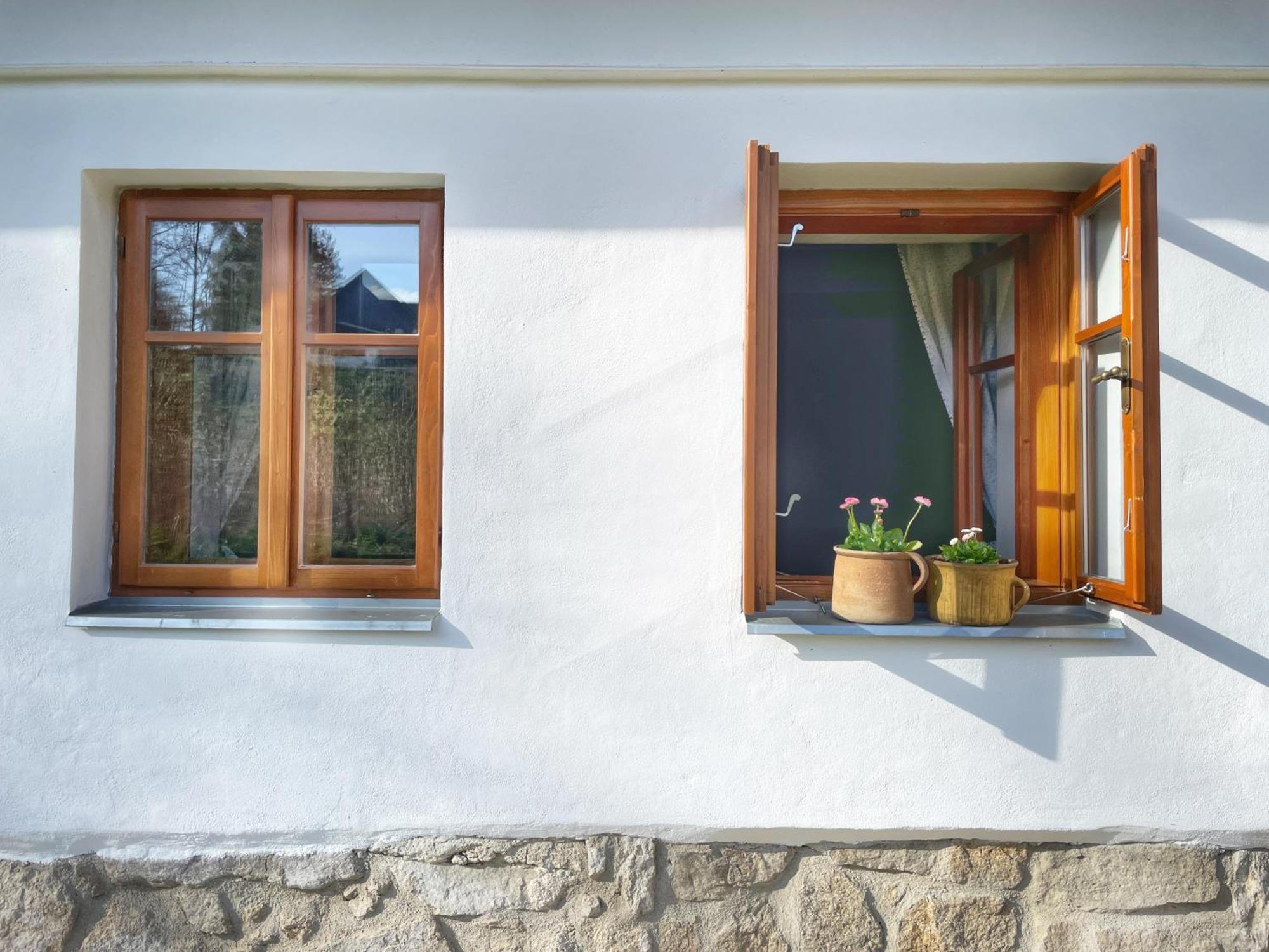Chalupa Nový Vojířov čp. 27 Nová Bystřice Exteriér fotografie