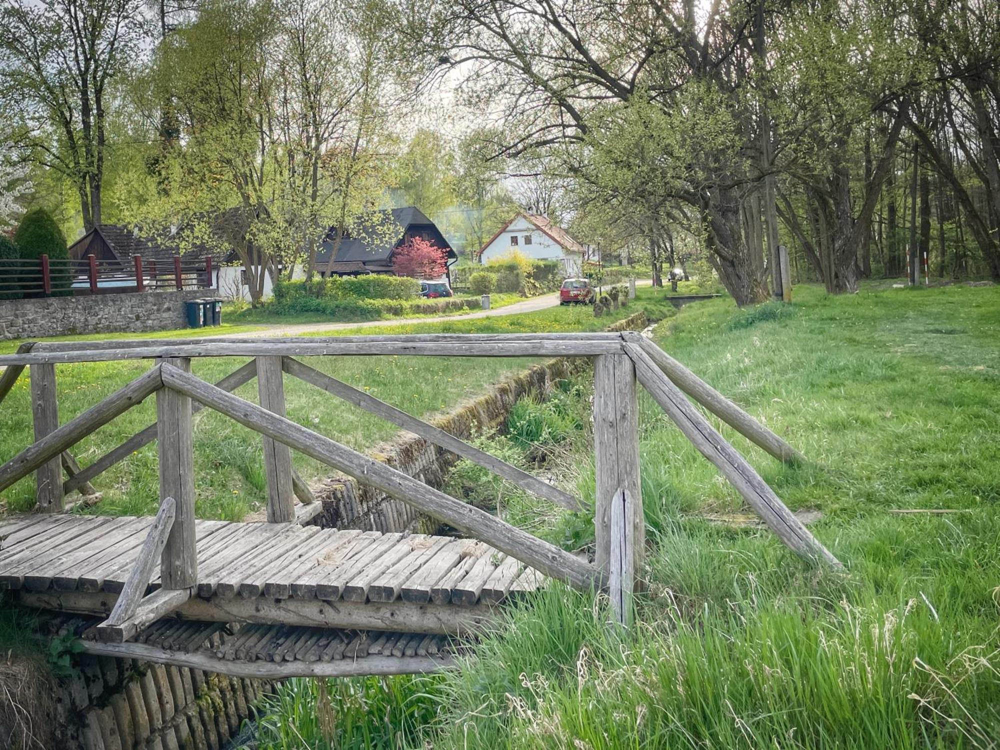 Chalupa Nový Vojířov čp. 27 Nová Bystřice Exteriér fotografie