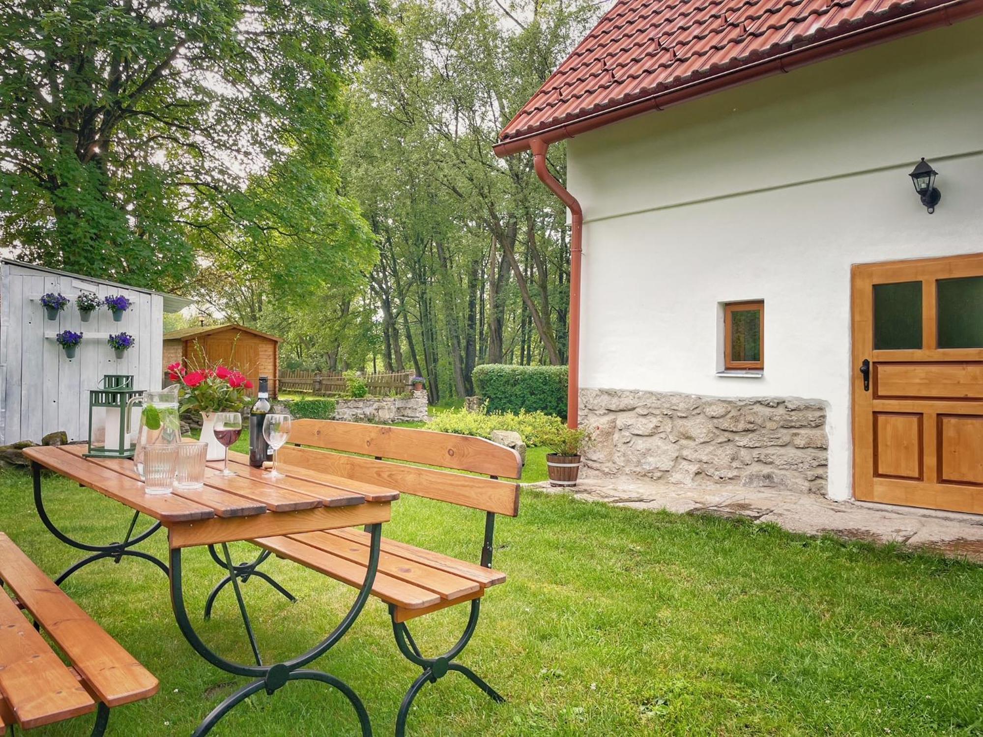 Chalupa Nový Vojířov čp. 27 Nová Bystřice Exteriér fotografie
